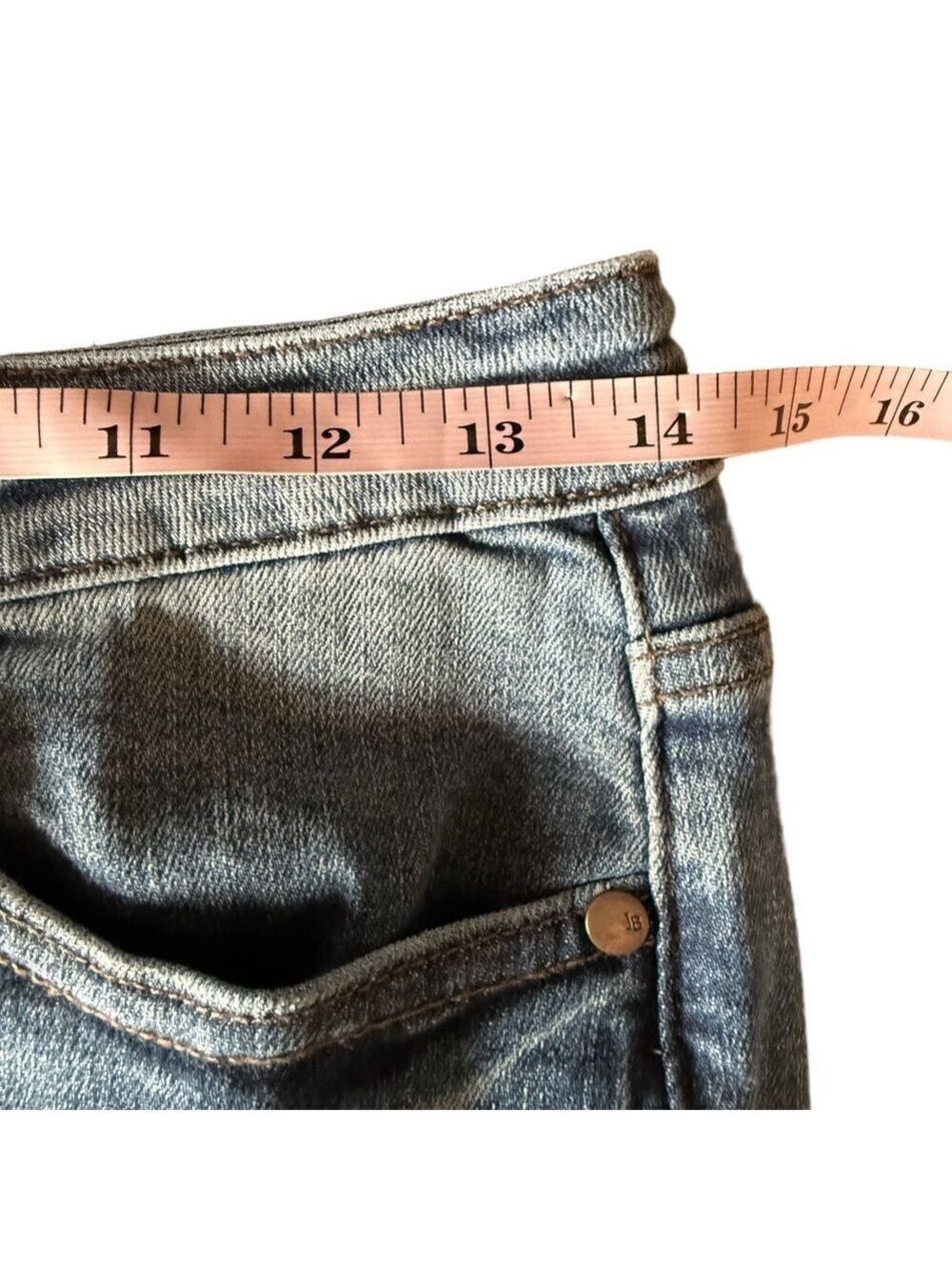 β JUDY BLUE distressed straight crop jeans π sz 5/27 β¨ - Picture 15 of 16